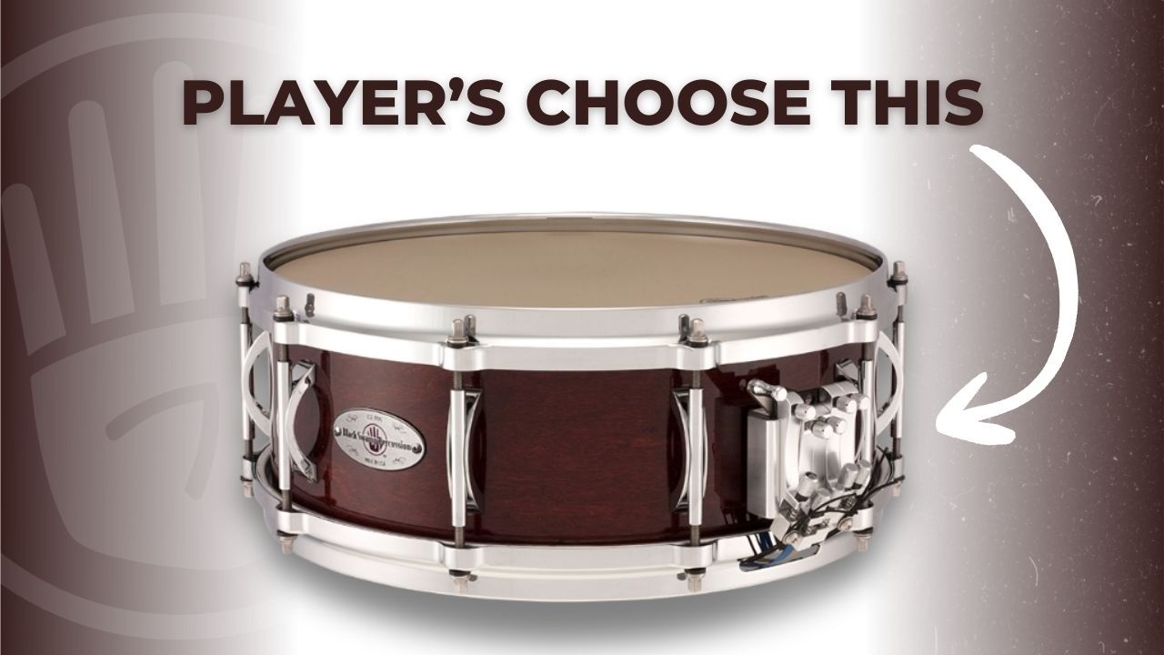 The Ply-Maple Multisonic is the Concert King | The Most Popular Black Swamp Snare Drum