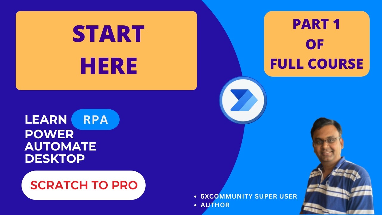 Learn Power Automate Desktop – RPA Basics & Installation | Part 1