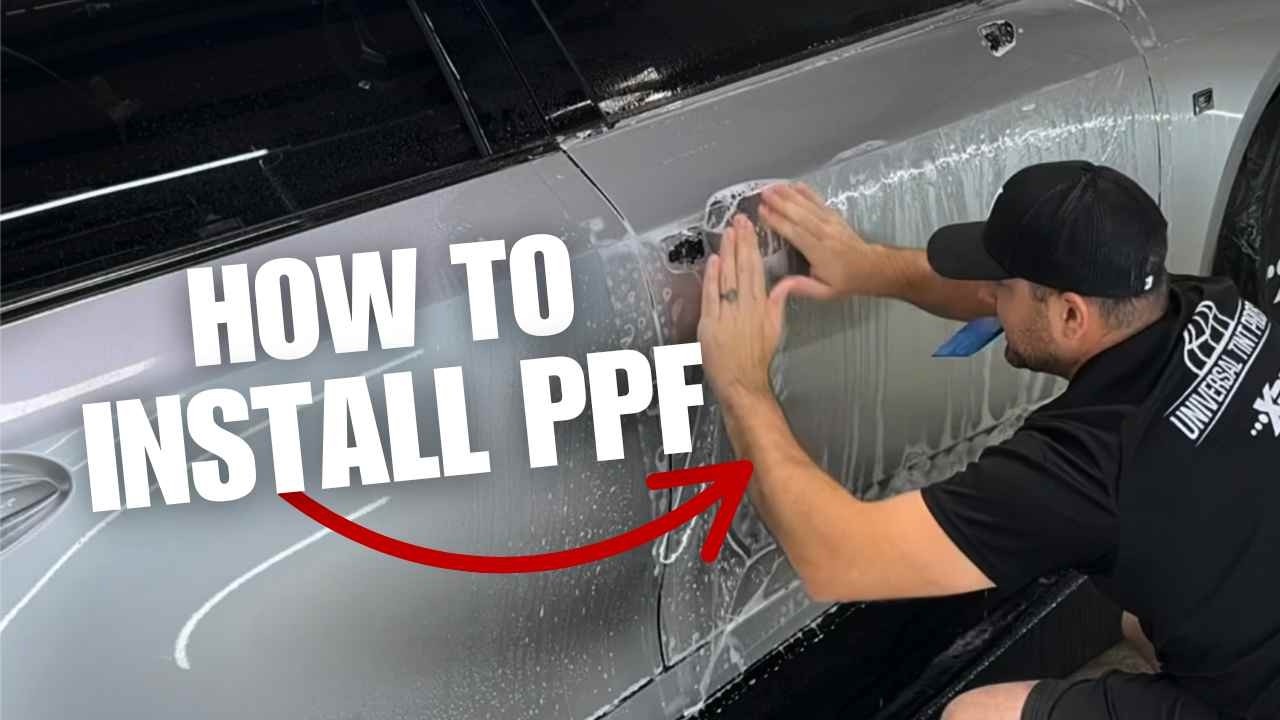 How To Apply Paint Protection Film To Your Car | PPF Installation On Car