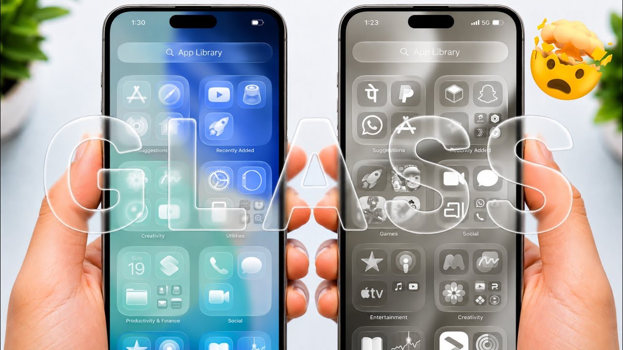 Liquid Glass Comparison: iOS 26 vs. iOS 27 Beta 🤯⚡|