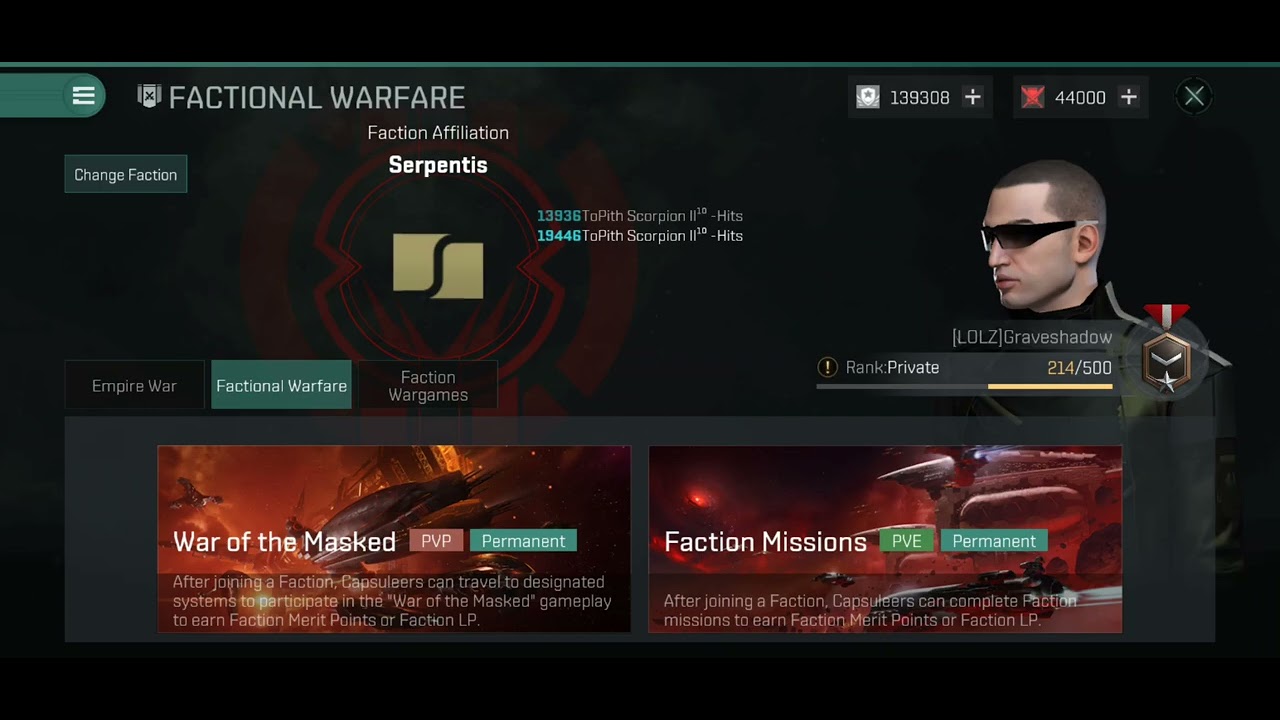 faction mission