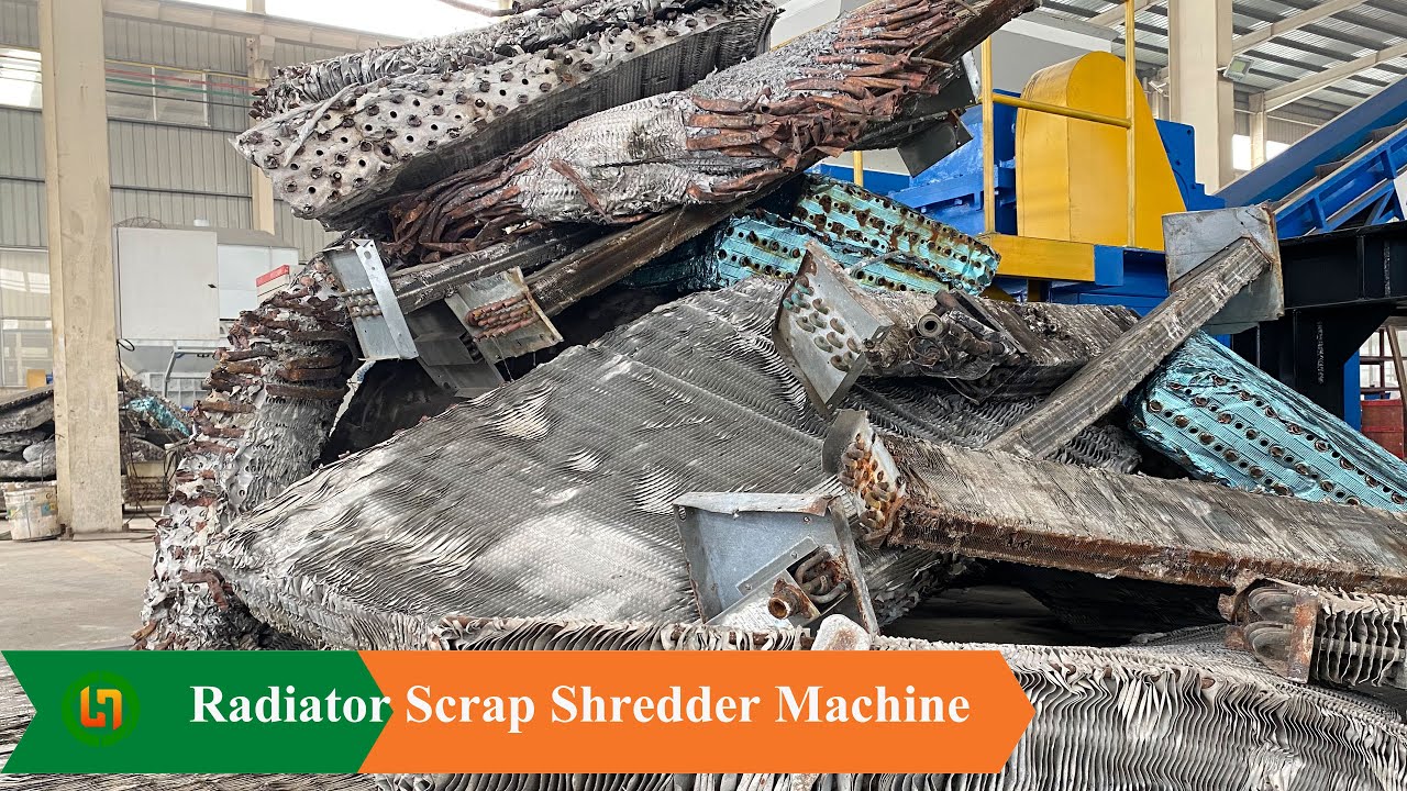 Radiator Scrap Shredder Machine