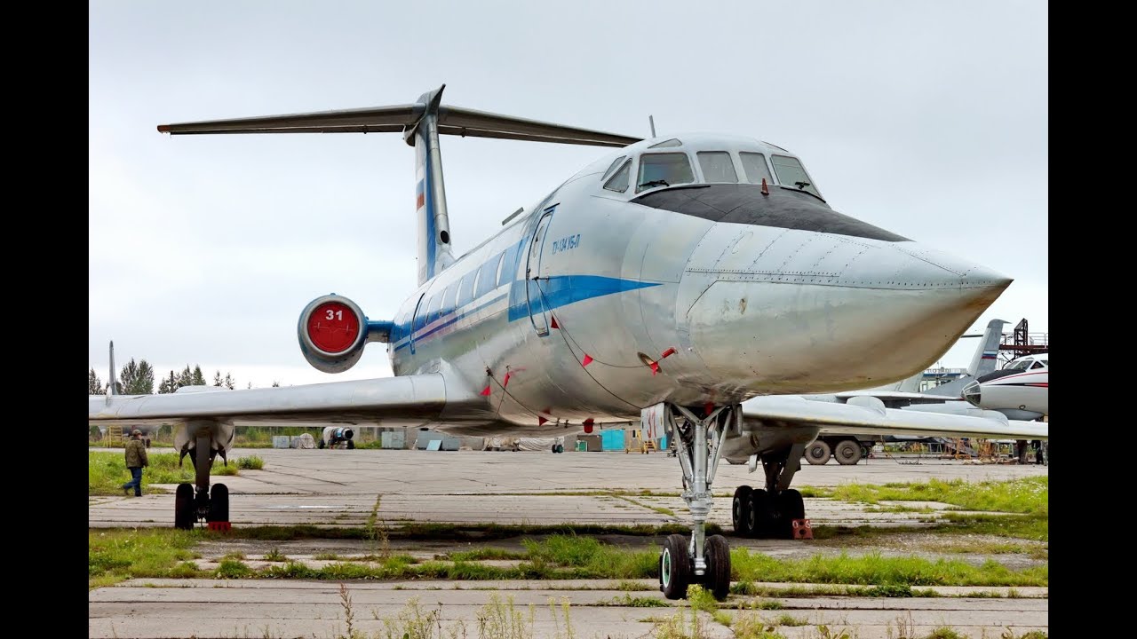 Ту-134-Взлет из кабины.