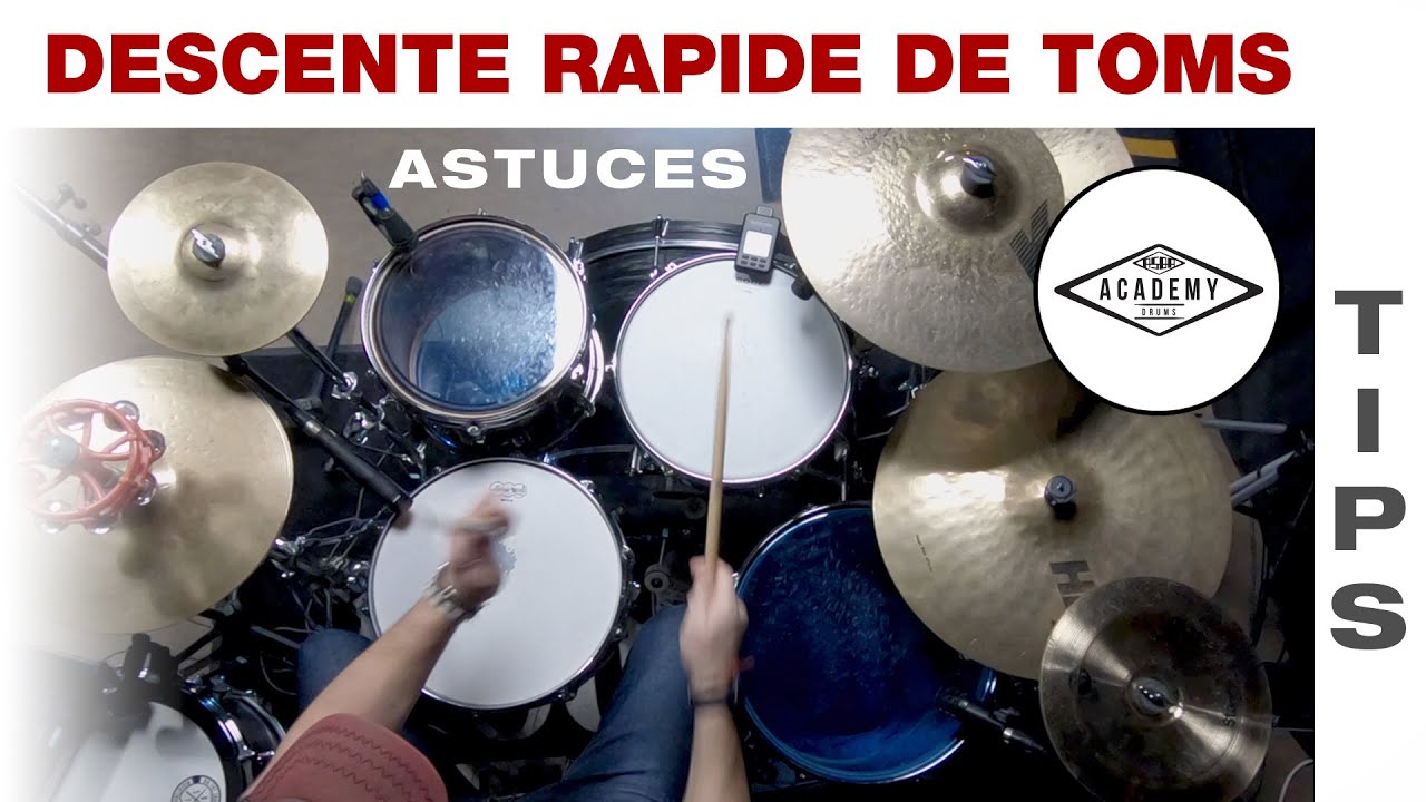 BREAK de BATTERIE - Descente de toms rapide