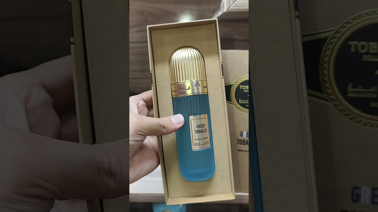#greek tobbaco by Ibrahim Al quarashi unboxing