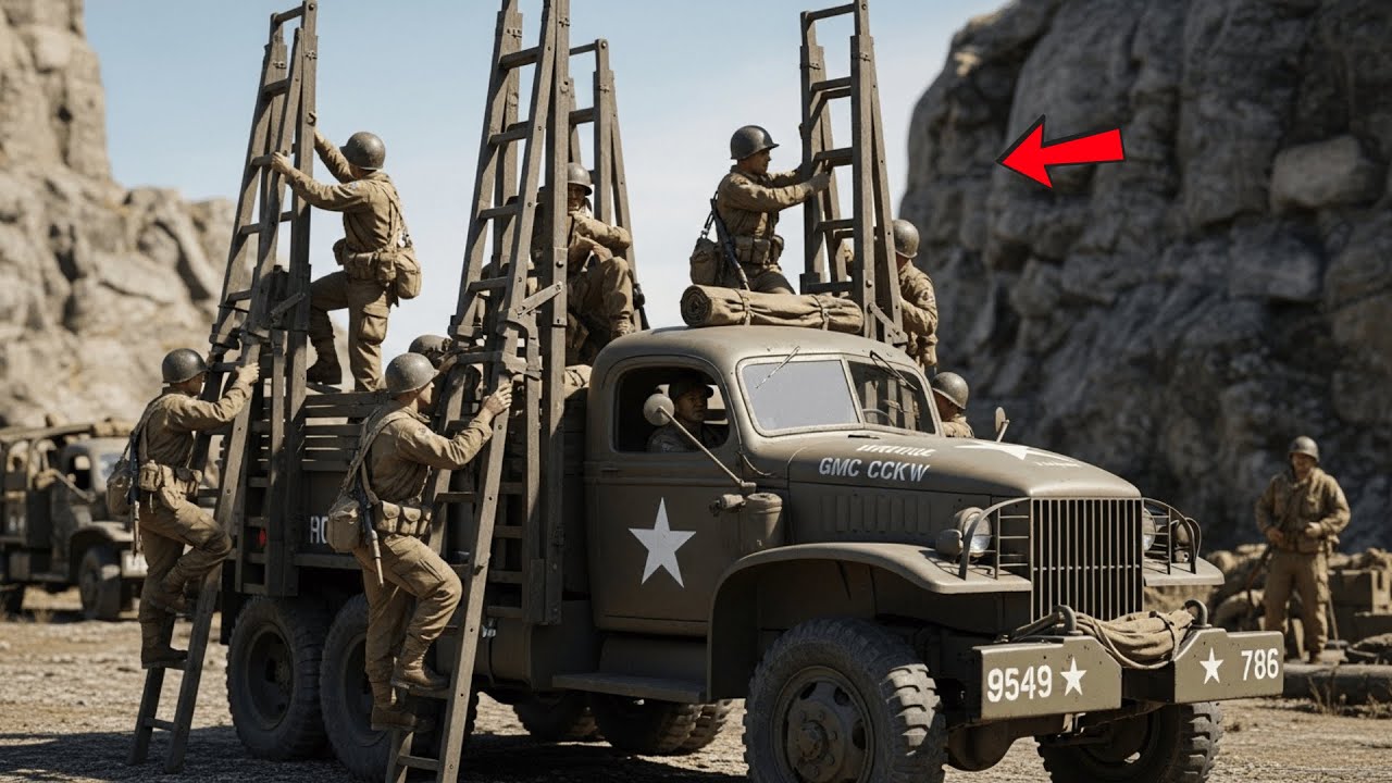 Why Did The US Army Weld Giant Ladders to a GMC Truck?