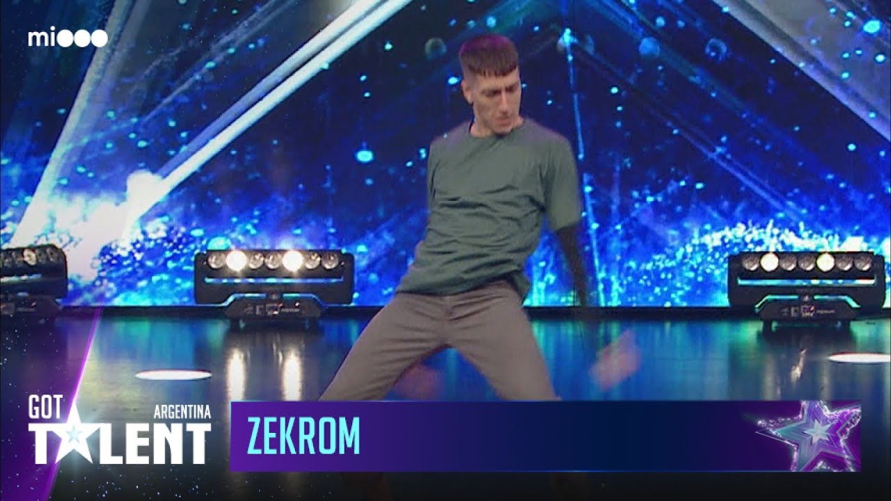 Zekrom - Bailarín de electro dance | Audiciones | Got Talent Argentina 2023