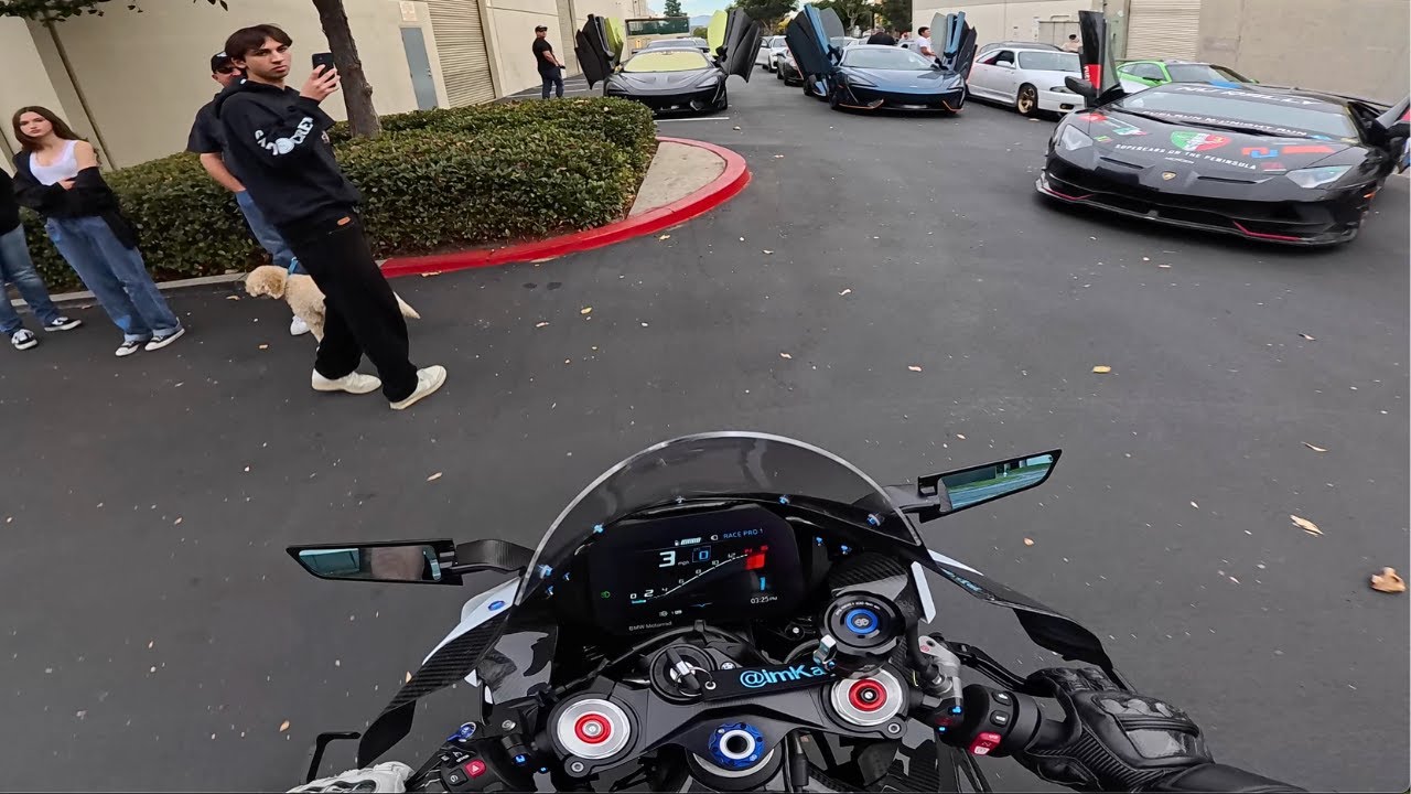 Superbikes Joining Supercar Rally