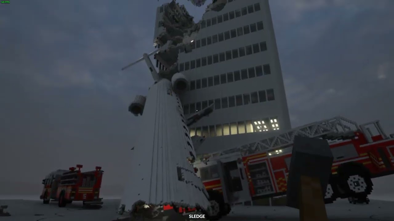 Teardown fire RP and plane crash