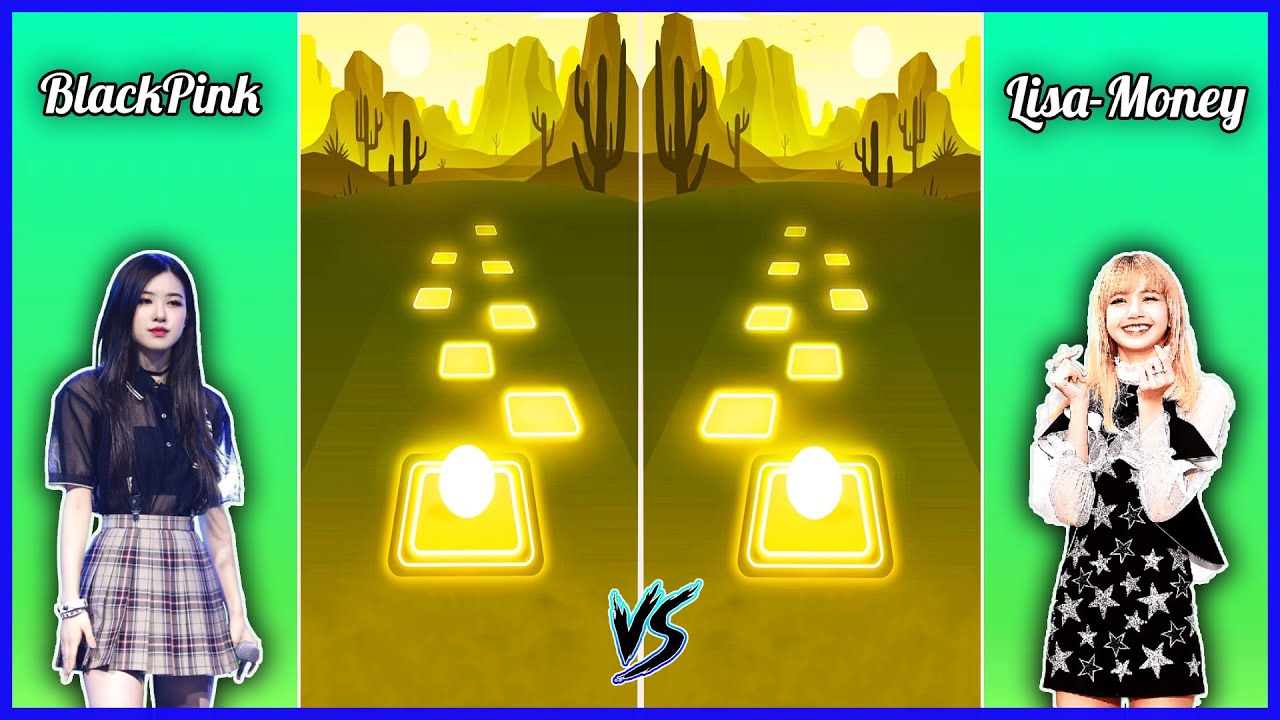 Black Pink - How You Like That  VS  Lisa - Money  | Tiles Hop: EDM Rush!