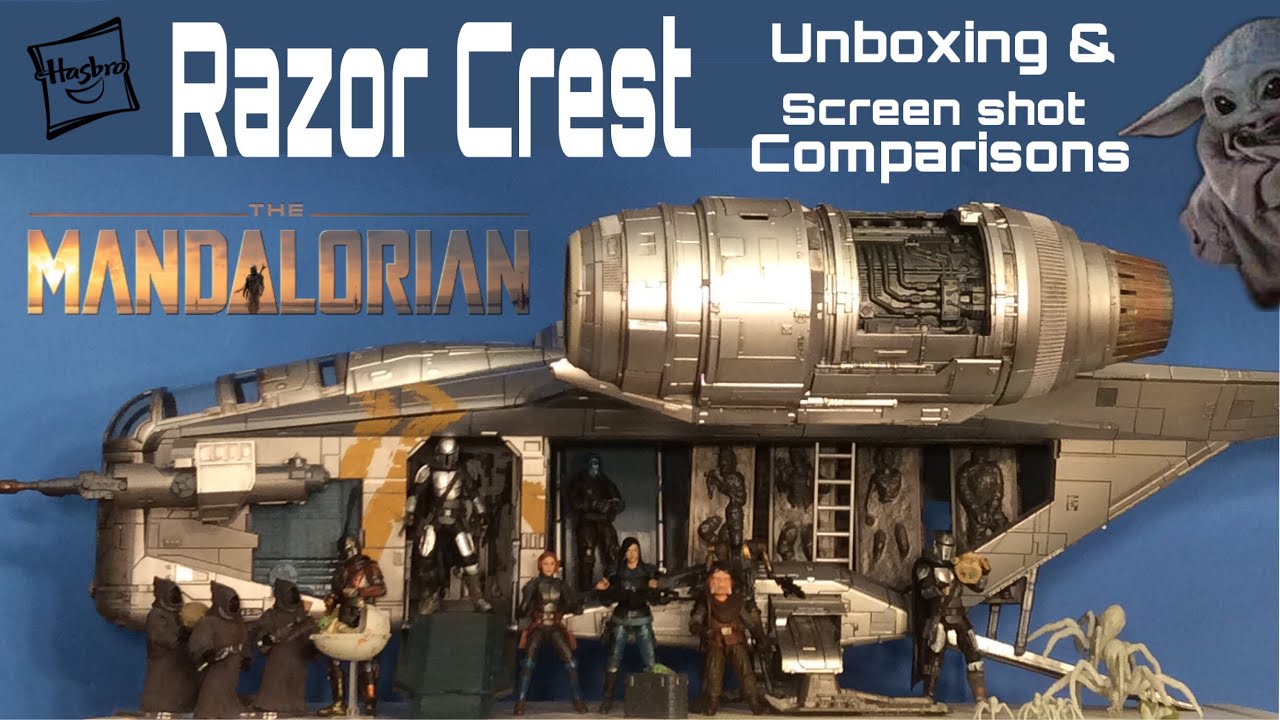 HASLAB Mandalorian RAZOR CREST Vintage Collection Unboxing, Review and Comparisons