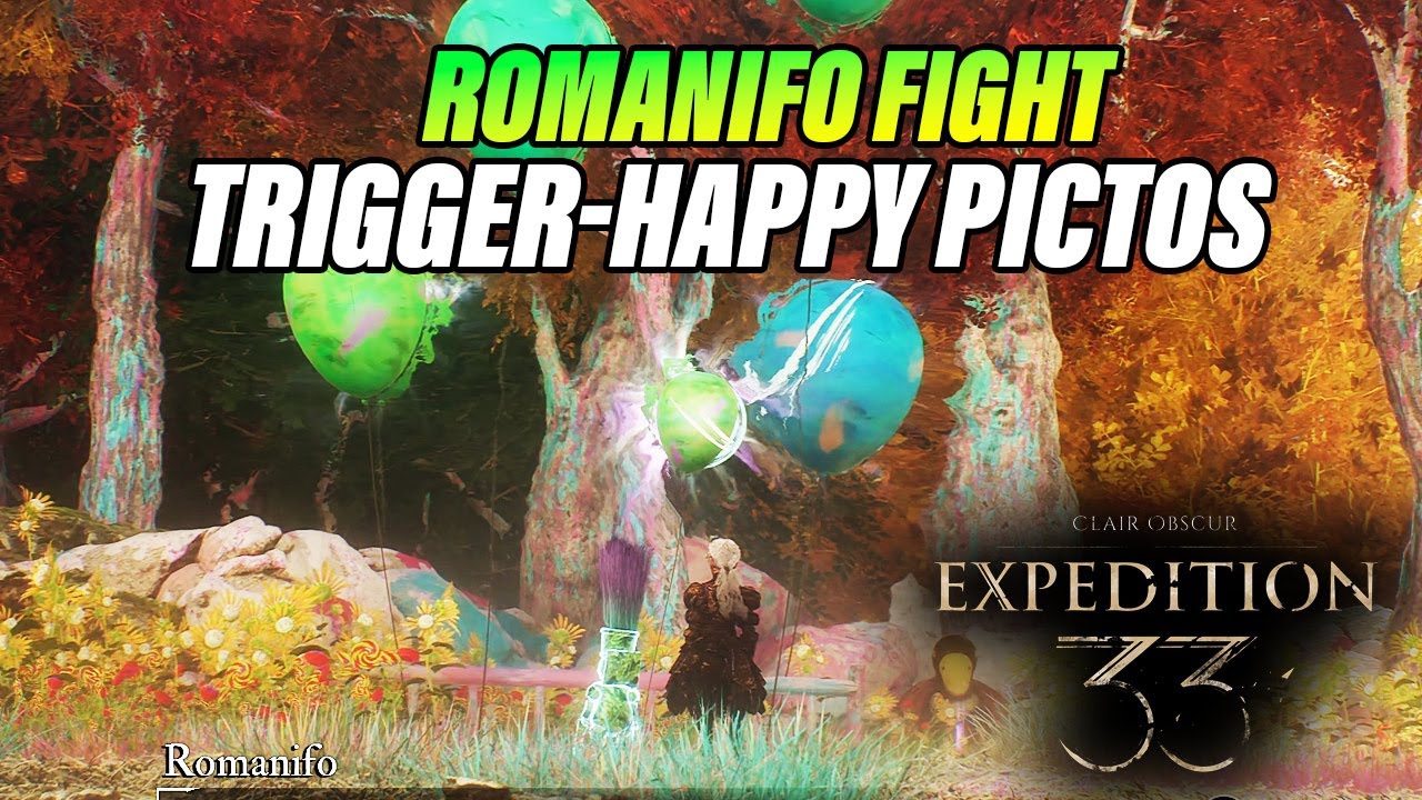 Jak pokonać Romanifo w konkursie &bdquo;Trigger Happy&rdquo; Pictos | Projekty Expedition 33 Verso