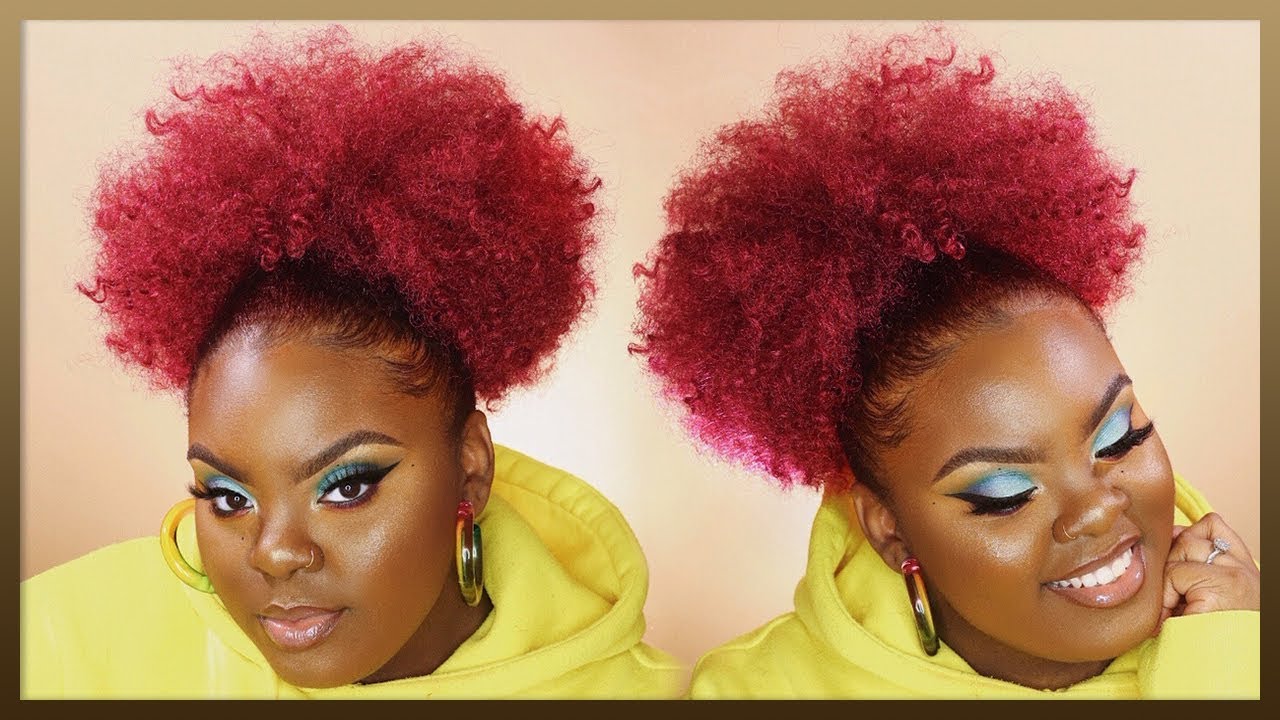 Braidless Crochet High Puff! 🔥 Quick & Easy Natural Hairstyle | Janet Collection | JOYNAVON