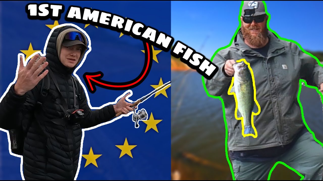 I HELPED A EUROPEAN ANGLER CATCH HIS FIRST BASS!