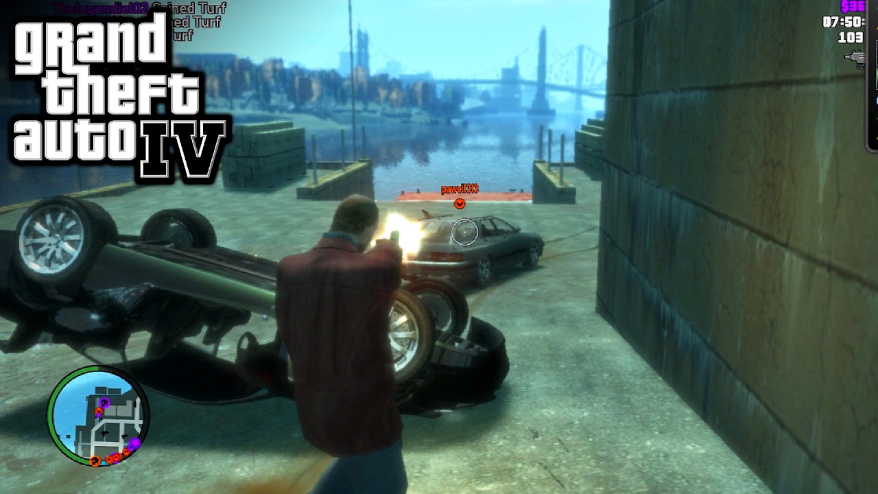 Aggressive Turf War... (GTA 4 Online Multiplayer Gameplay)