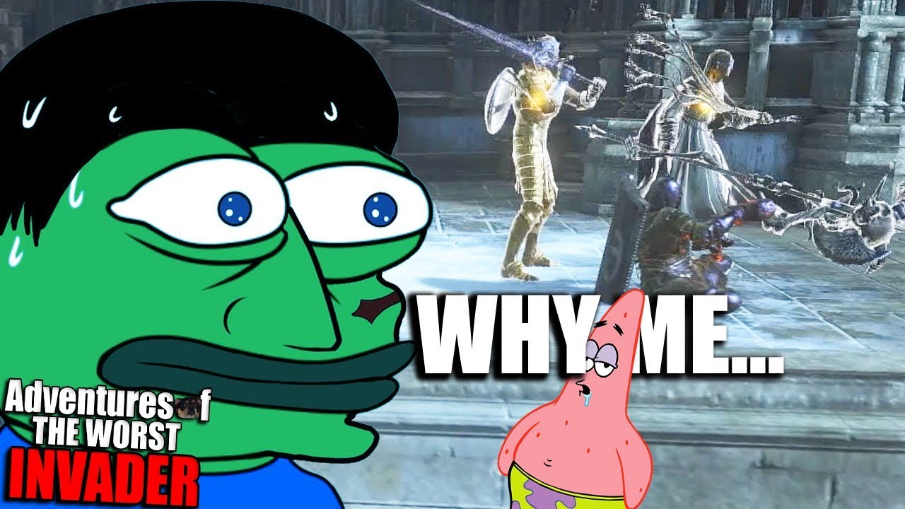 Dark Souls 3 PvP - Adventures Of The Worst Invader - Idiot Teammates Day