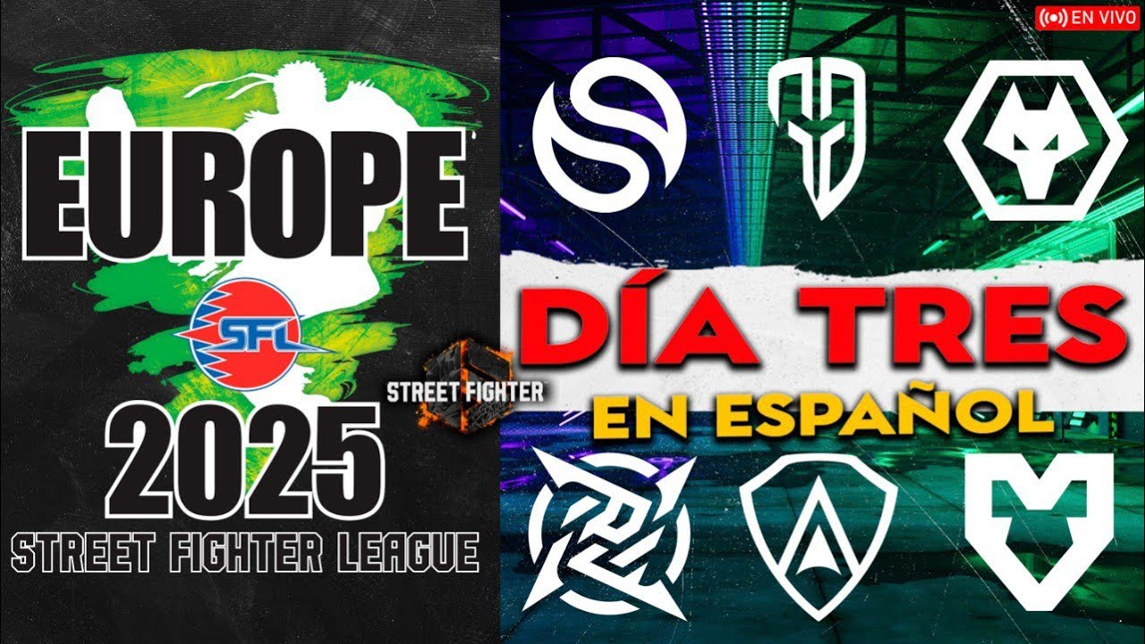 Street Fighter League: Pro-EUROPE 2025 EN ESPAÑOL- DAY 3