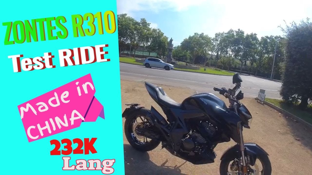 zontes R310 test drive-zontes r310 walk around and sound test