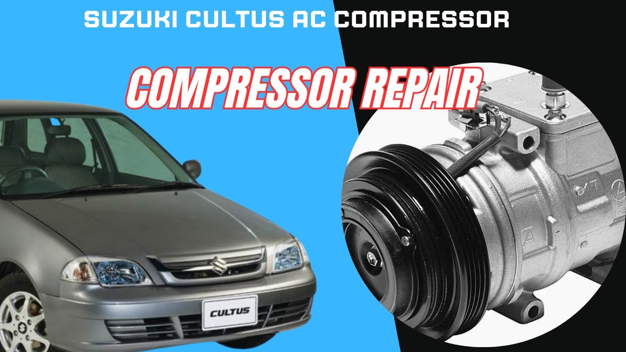 Suzuki Cultus ac compressor repair