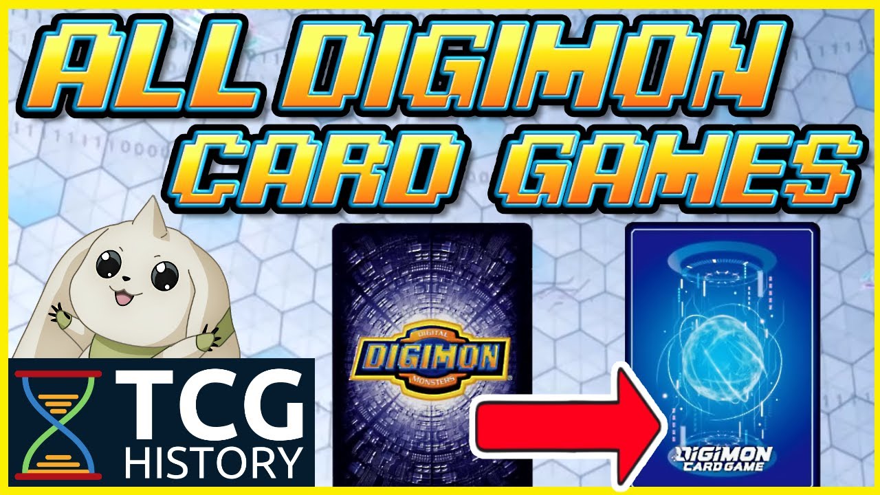 The History of Digimon Card Games! - TCG History