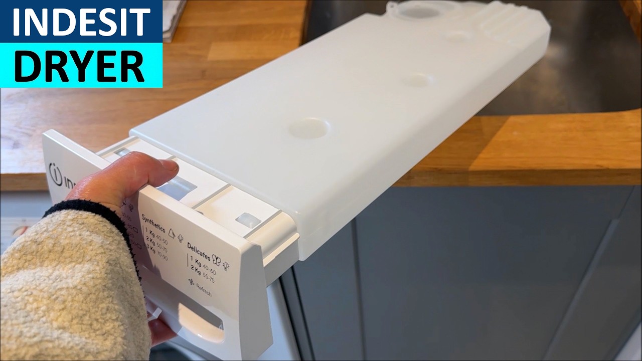 Indesit Tumble Dryer How to empty the water on Indesit Condensing Tumble Dryer