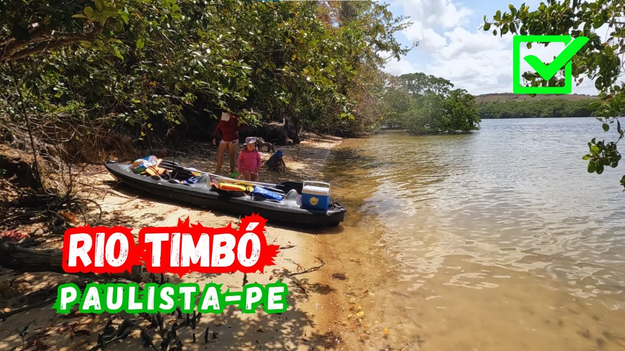 Rio Timbó, Maria Farinha, Paulista - Pernambuco. Ótimo Passeio de Caiaque com _fibrarte (Instagram)