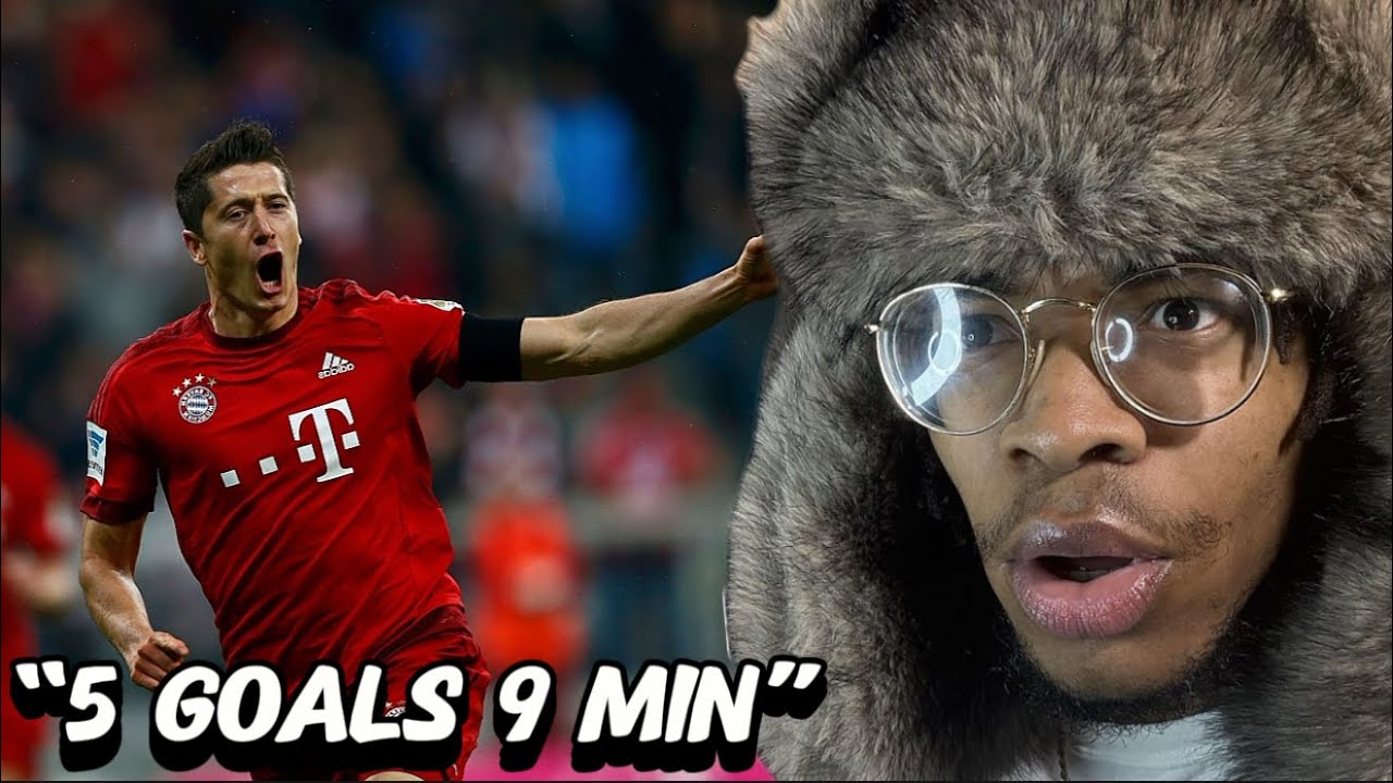 I Watched Lewandowski Score 5 Goals in 9 Minutes!