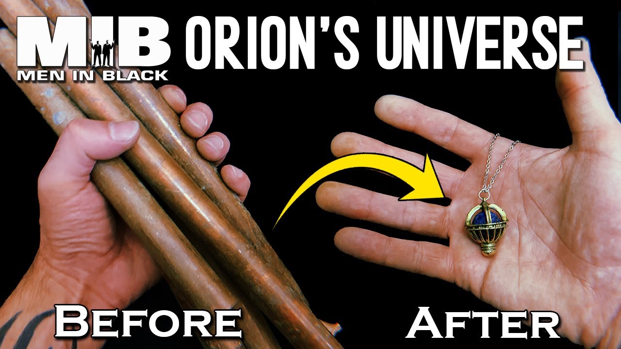 Casting Orion's Universe Charm In Bronze - MIB(Men In Black) Bronze Art