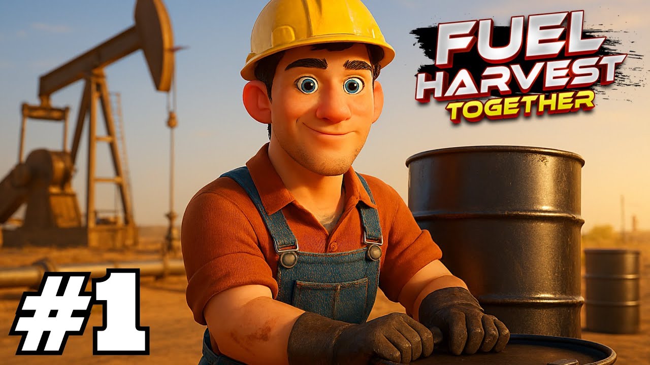 KENDİ PETROL İMPARATORLUĞUMU KURDUM / Fuel Harvest Together Türkçe Oynanış - Bölüm 1