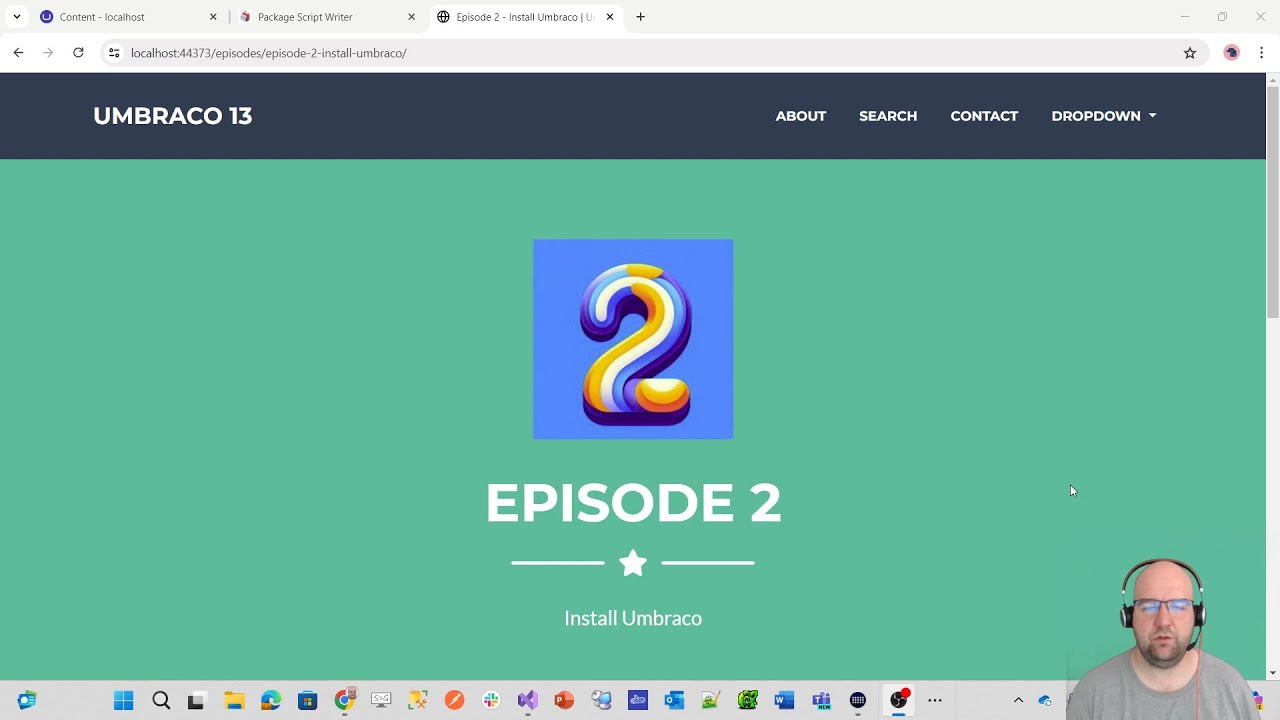 Учебное пособие по Umbraco 13. Эпизод 2. Установка Umbraco