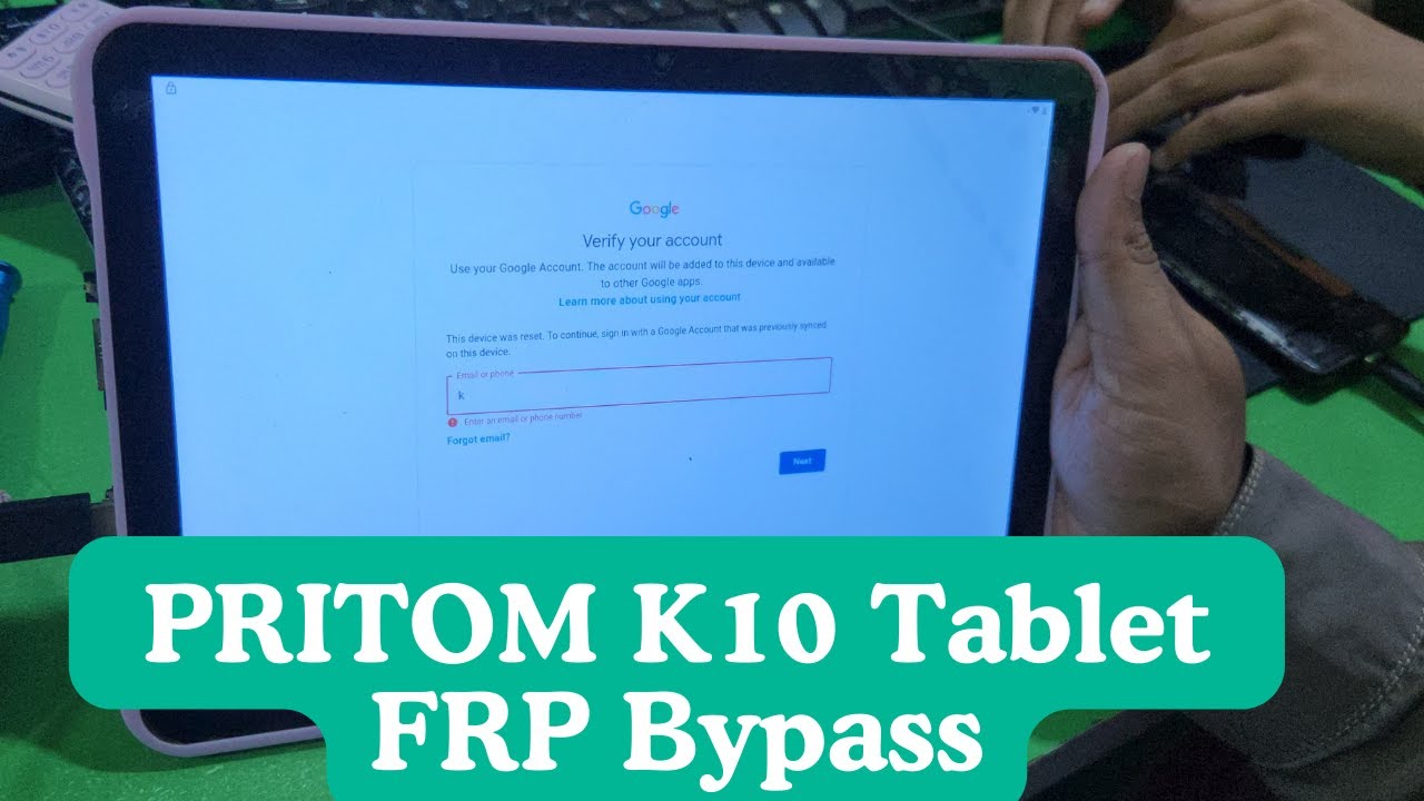 PRITOM K10 Tablet FRP Bypass Without PC ! Pritom  Kids Tab Google Lock Remove | pritom tablet frp