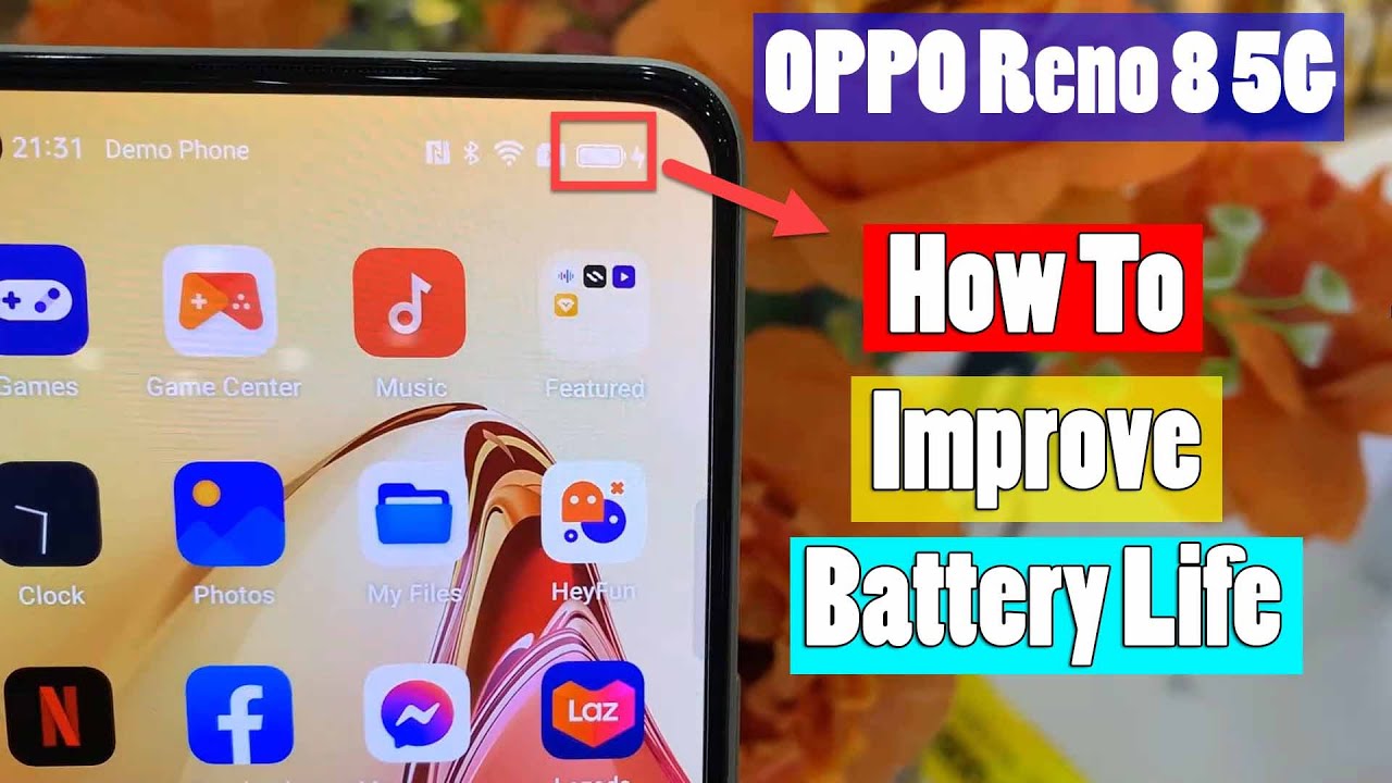 Как увеличить время работы аккумулятора OPPO Reno 8 5G