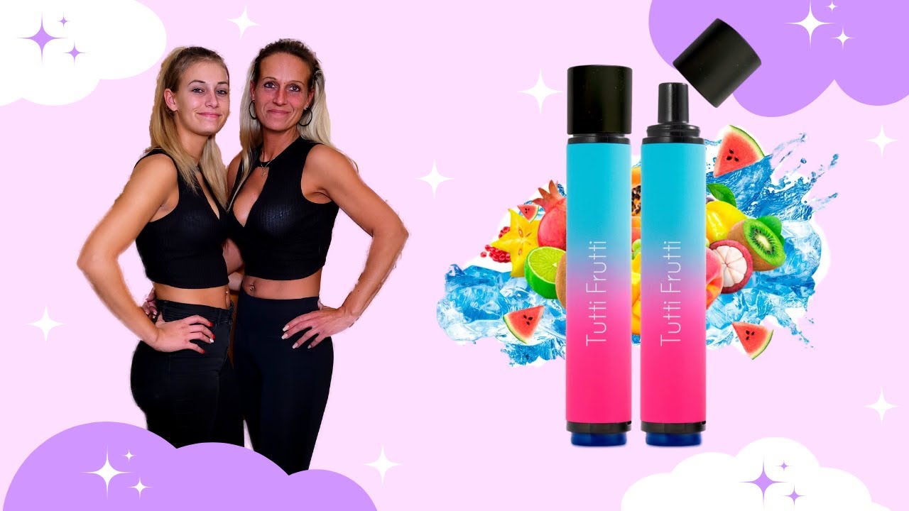 Su und Mimi testen f&uuml;r euch: PAIDE P, Pack 2 Einweg Vape Aromen ohne Nikotin Tutti Frutti