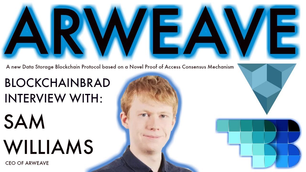 Arweave: new Permanent data storage blockchain | BlockchainBrad interview with CEO | Blockweave