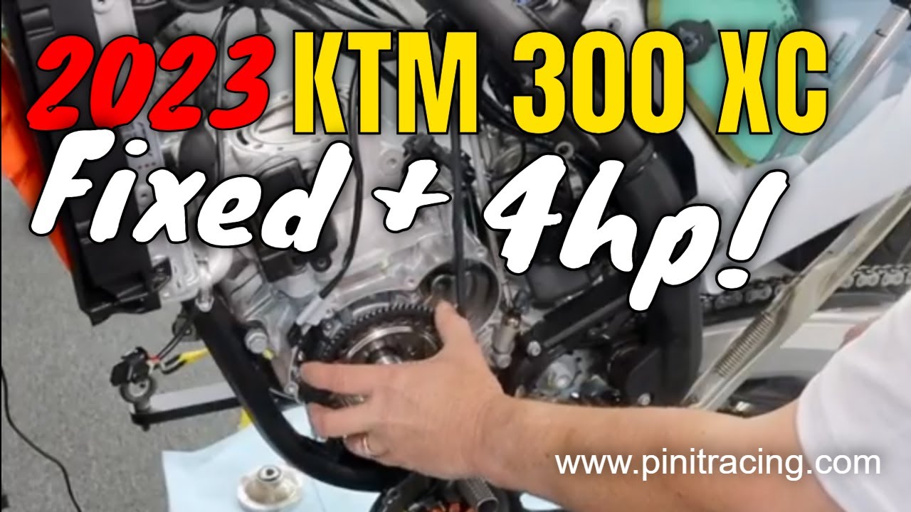 My 2023 KTM 300 XC was built wrong | Fixed it with a base gasket and recovered 4 hp on over rev