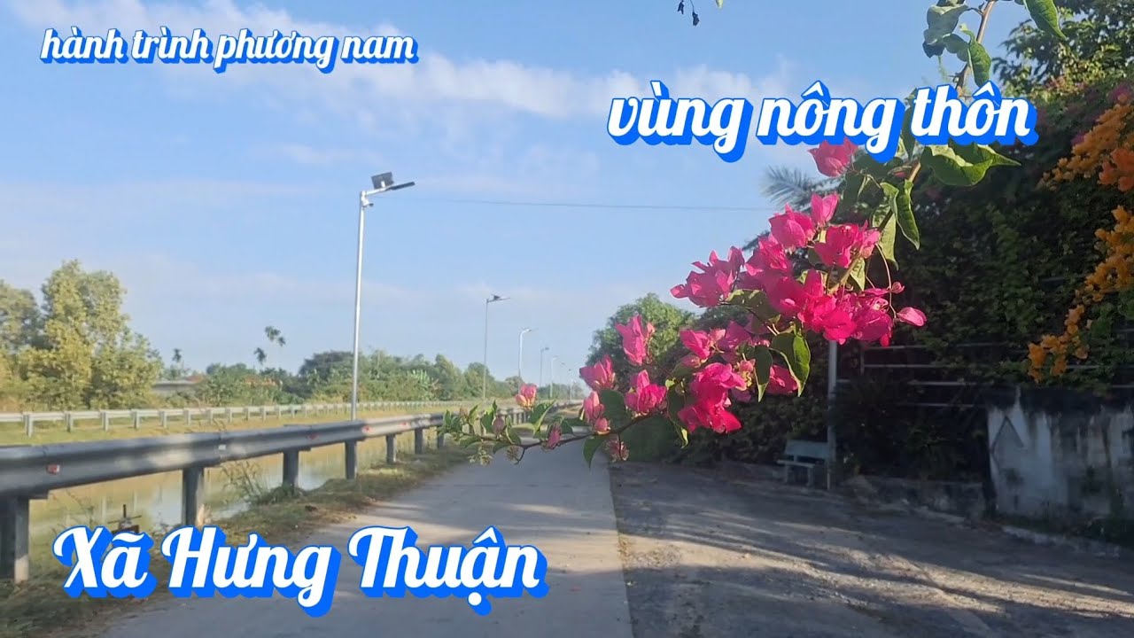 Khám Phá Vùng Quê Xã Hưng Thuận Giáp Ranh TPHCM ....