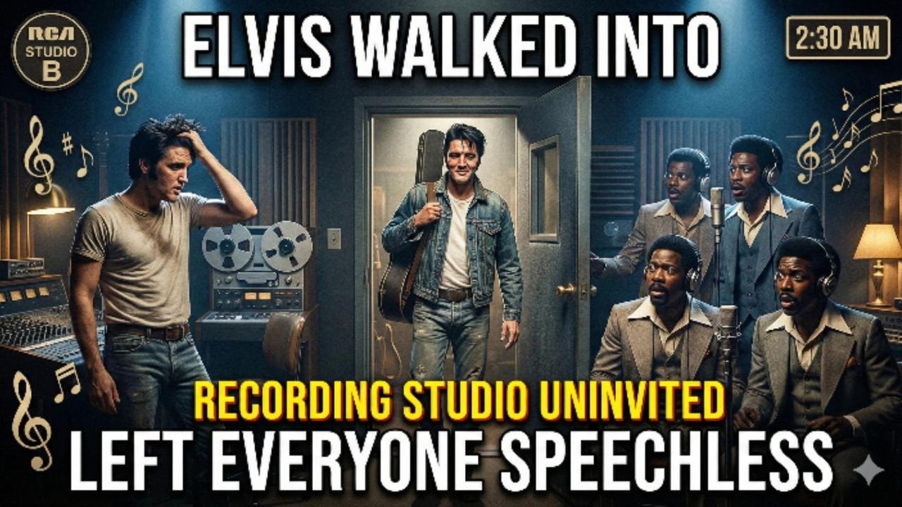Elvis WALKED Into a Recording Studio Uninvited — What He Did Next Left Everyone SPEECHLESS