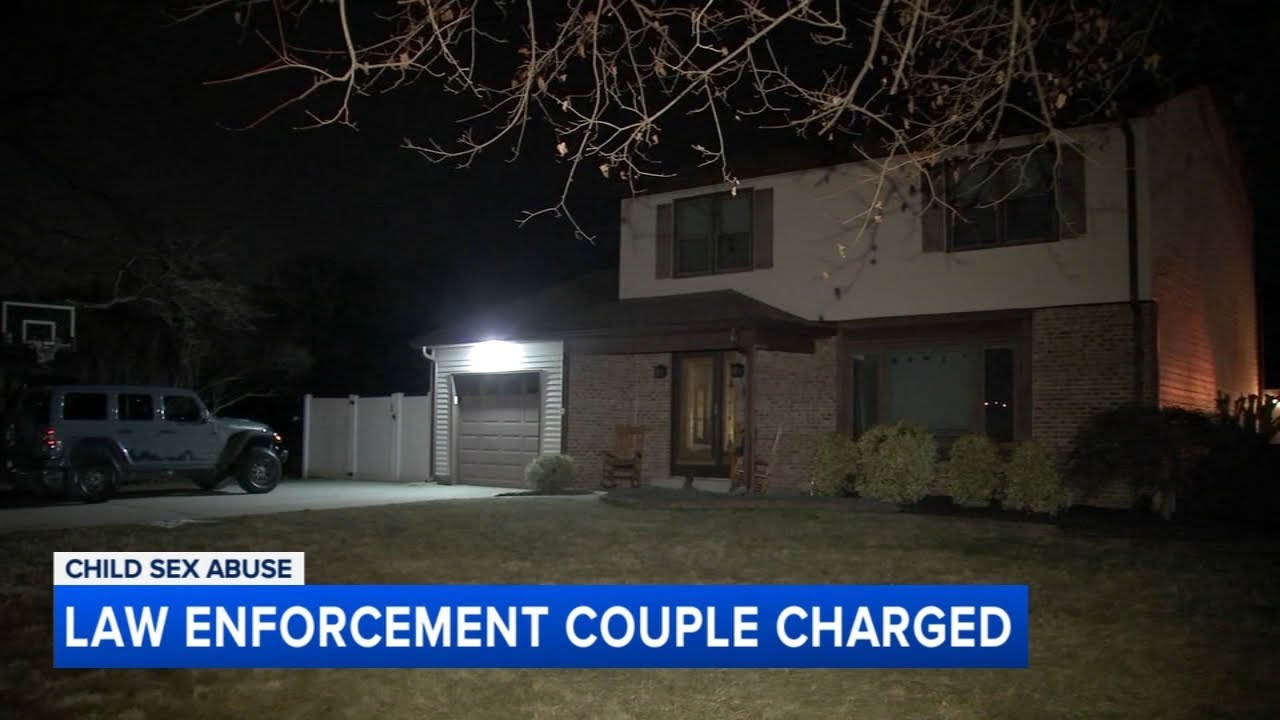 NJ law enforcement couple charged with sexual crimes against children