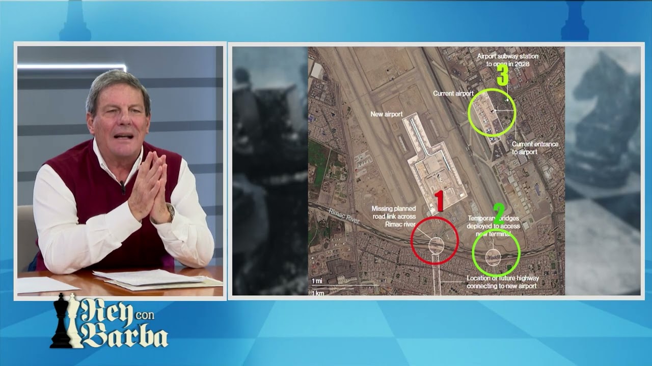 Rey con Barba - FEB 09 - 2/3 - BLOOMBERG: NUEVO AEROPUERTO DE LIMA ES UNA DEBACLE | Willax