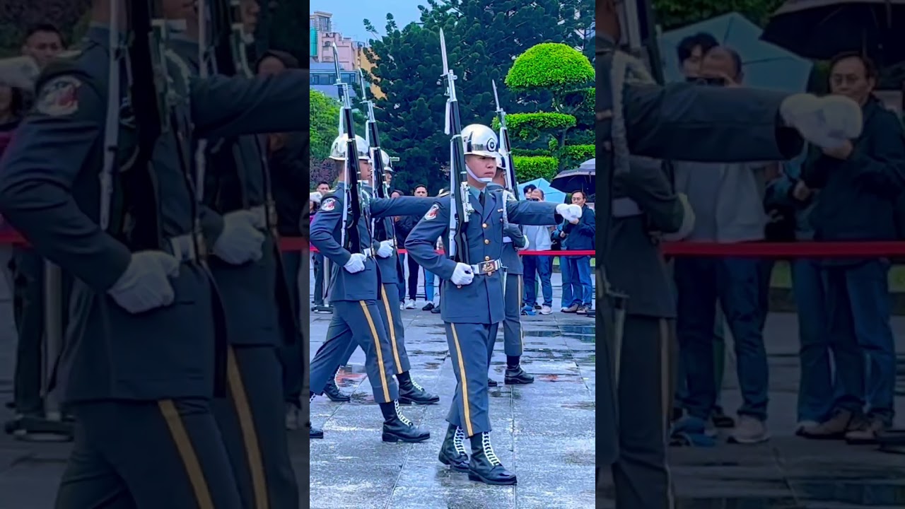 ⚡️禮兵進場！ 🇹🇼Army Honor Guards from Taiwan ROC! #陸軍儀隊 #taiwan
