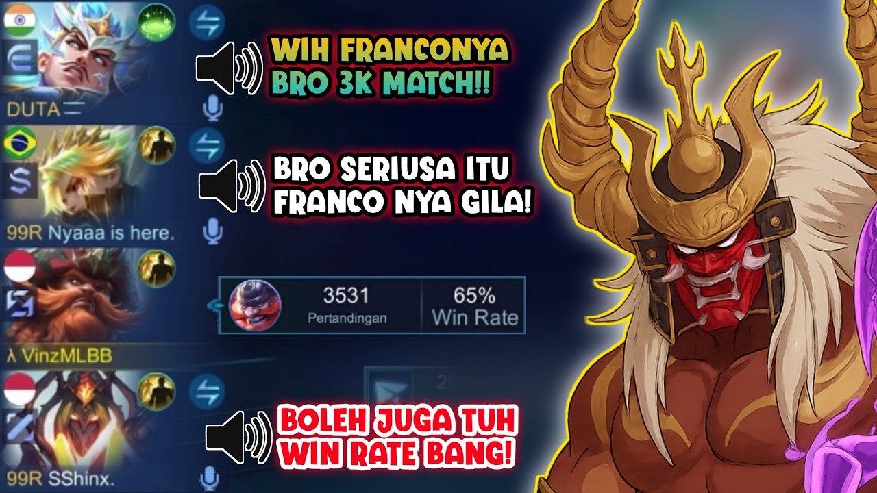 REACTION PUBLIC KETIKA GUA PAKAI HERO FRANCO YANG MEMBIKIN MEREKA TERKAGUM KAGUM SAMA HOOK GUA!