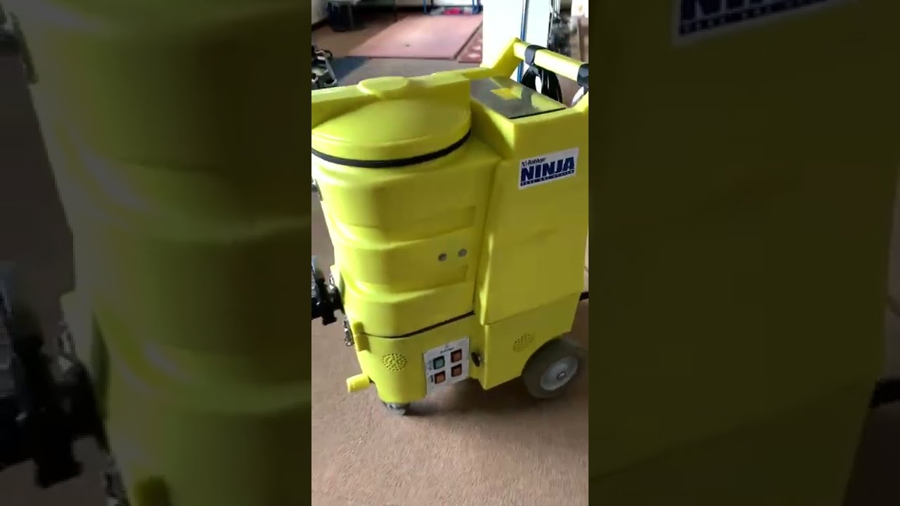 Pre-owned 250 psi Ashbys Ninja carpet cleaner in YELLOW!