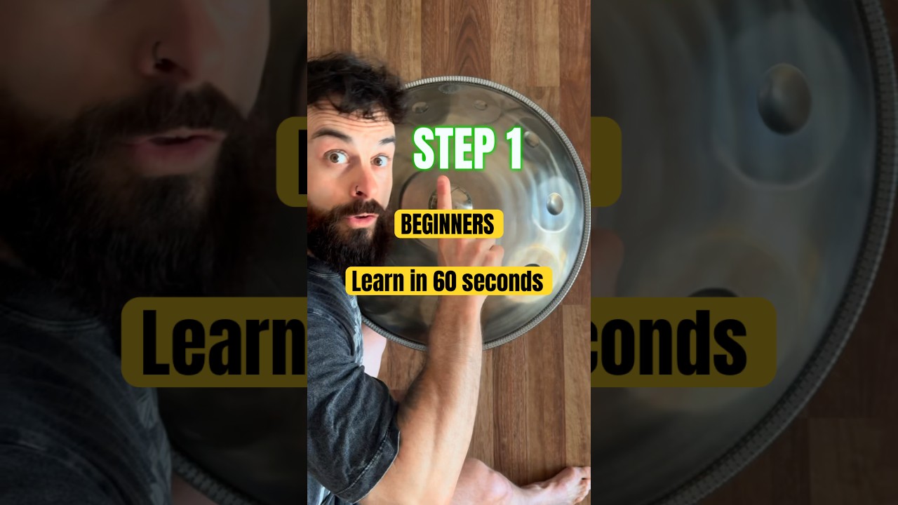 Learn This Easy Handpan Beat in 60 Seconds