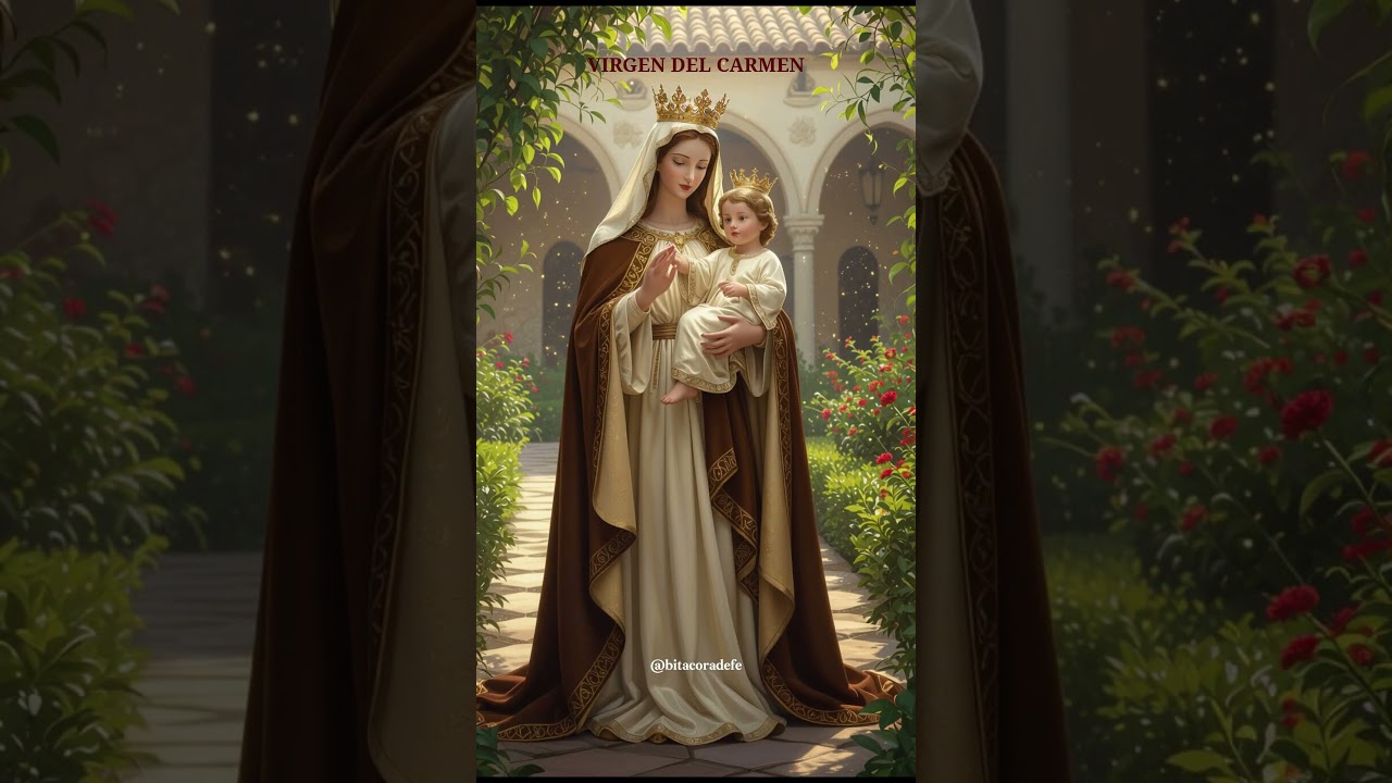 VIRGEN DEL CARMEN #virgendelcarmen#devocionmariana #midiariocatolicopersonal #16dejulio #virgenmaria