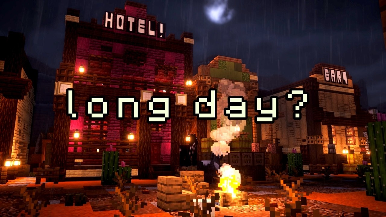 it’s 1899 and you stop at a hotel | rainy night ambience