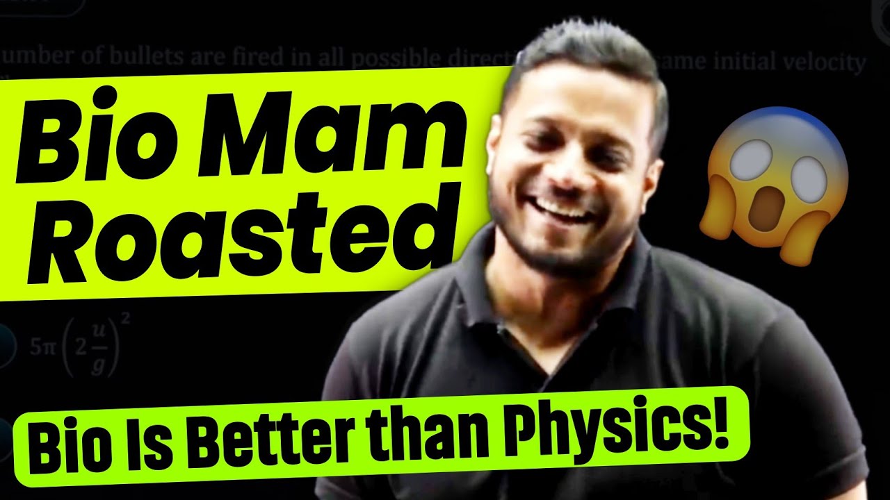 Bio Mam Roasted Rajwant Sir 😱| RJ Sir Roasted|Rajwant Sir Roast Video| PhysicsWallah|Rajwant Sir OP 