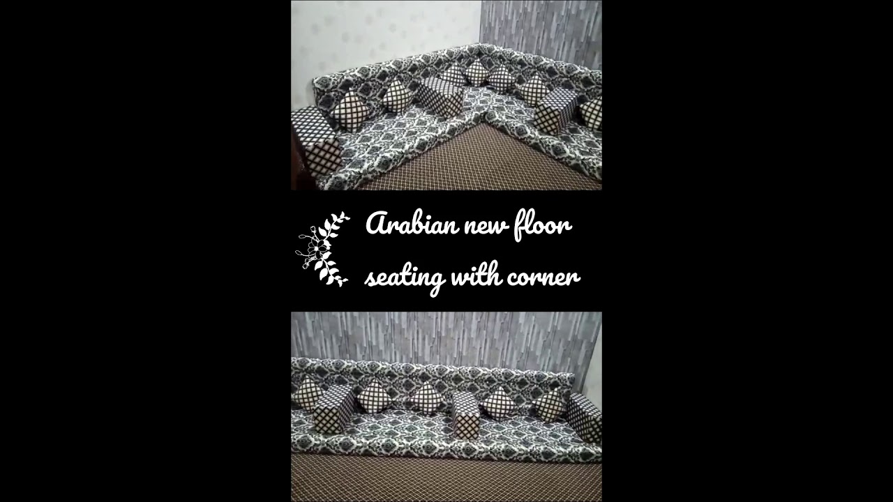 DIY-Arabic floor seating | latest design of seating #shorts #shortvideo