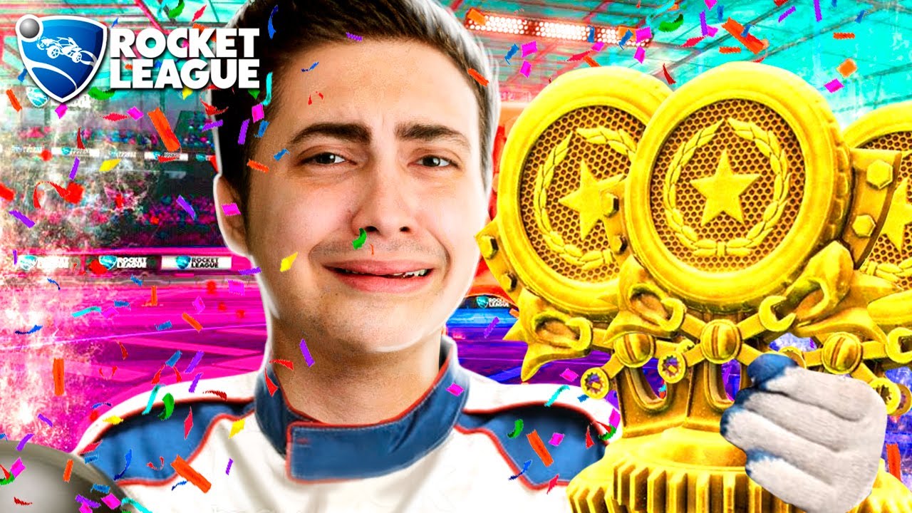 alanzoka ganhando mais um campeonato de Rocket League ou quase isso
