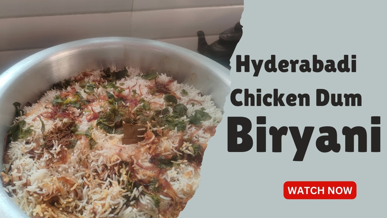 Hyderabadi Chicken Dum Biryani | హైదరాబాద్ స్టైల్ హోమ్ మేడ్ బిర్యానీ | Perfect Telugu Biryani Recipe