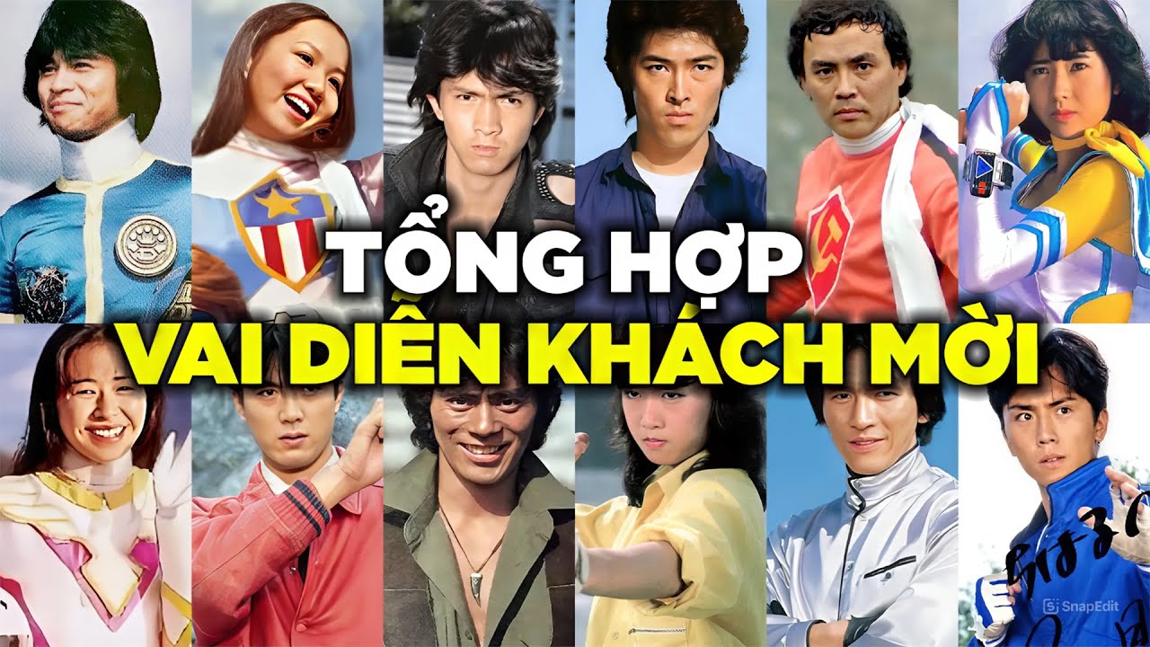 Những Màn CAMEO Trong Super Sentai | Phần 1